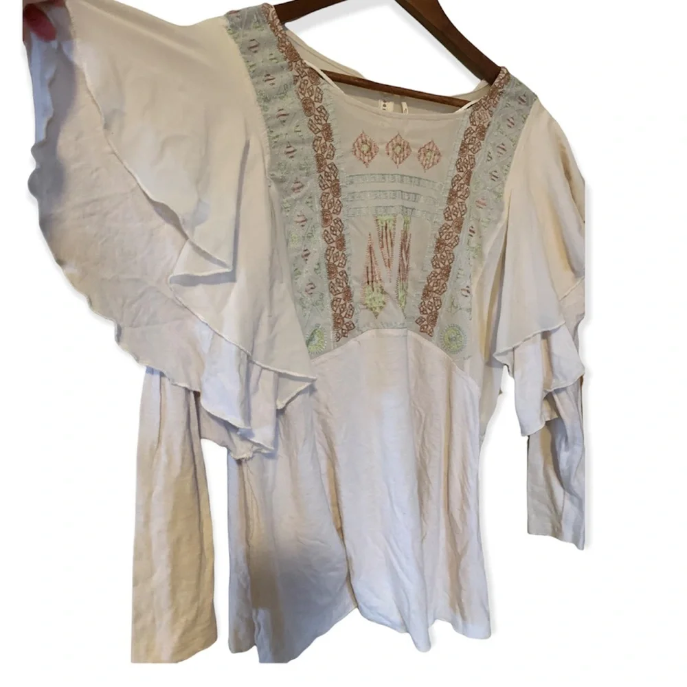 Free People La Cienga Embroidered Top - Picture 9 of 14